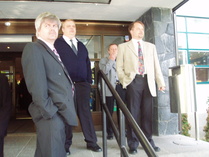 Osastomme liittokokousedustajia Hämeenlinnassa 2005