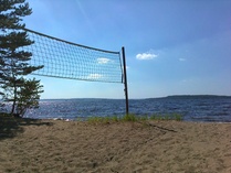 lentiskenttä Nuotiorannassa