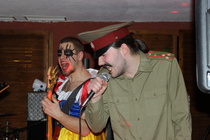 Jaakko Heiska ja Rankkuri Lahdessa Talvipäivillä