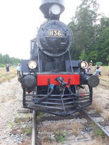 Nostalginen höyryveturi