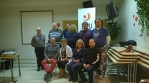 Toimikunta 2014: vas edessä jarmo Tuominen, Lea Siltanen, Tuija Lempinen, Anssi Sinisalo. takana vas. Tuomo Lilja, Olli Puodinketo, Kari Heiskanen, Jouko Meronen, Pentti Wikman ja Janne Koivunen
